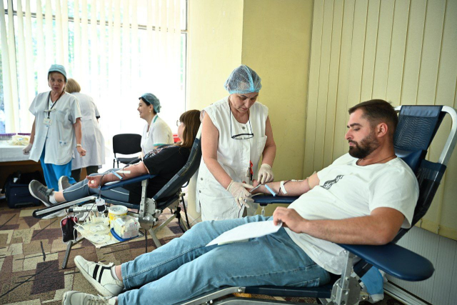Проведение дней добровольной сдачи крови в муниципии Кишинев